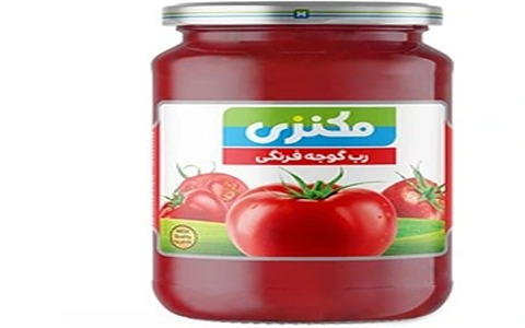 قیمت و خرید رب گوجه فرنگی مکنزی + فروش صادراتی